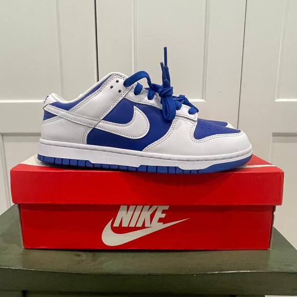 New Nike Dunk Low \'Racer Blue White\' Size 8.5 DD1391-401